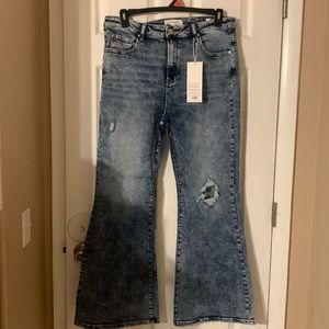 New Risen 1XL acid wash jeans